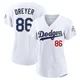 Jack Dreyer ＃86 Los Angeles Dodgers Limited Women's Gold White 2026 Collection Stadium Jersey