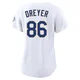 Jack Dreyer ＃86 Los Angeles Dodgers Limited Women's Gold White 2026 Collection Stadium Jersey