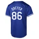 Jack Dreyer ＃86 Los Angeles Dodgers Limited Youth Royal Alternate Jersey