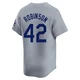 Jackie Robinson ＃42 Los Angeles Dodgers Limited Youth Gray Away Jersey