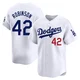 Jackie Robinson ＃42 Los Angeles Dodgers Limited Youth White Home Jersey