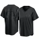 Jackie Robinson ＃42 Los Angeles Dodgers Replica Men's Black Pitch Fashion Jersey