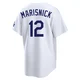 Jake Marisnick ＃12 Los Angeles Dodgers Limited Men's White Home Stadium Jersey