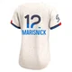 Jake Marisnick ＃12 Los Angeles Dodgers Limited Women's Cream 2024 City Connect Jersey