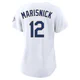 Jake Marisnick ＃12 Los Angeles Dodgers Limited Women's Gold White 2026 Collection Stadium Jersey