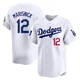 Jake Marisnick ＃12 Los Angeles Dodgers Limited Youth White 2024 World Tour Seoul Series Home Jersey