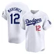 Jake Marisnick ＃12 Los Angeles Dodgers Limited Youth White Home Jersey