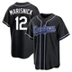Jake Marisnick ＃12 Los Angeles Dodgers Replica Men's Black Fashion Out Jersey