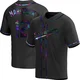 Jake Marisnick ＃12 Los Angeles Dodgers Replica Men's Black Holographic Alternate Jersey