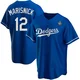 Jake Marisnick ＃12 Los Angeles Dodgers Replica Men's Royal Alternate 2024 World Series Jersey