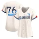 J.D. Martin ＃76 Los Angeles Dodgers Limited Women's Cream 2024 City Connect Jersey