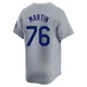 J.D. Martin ＃76 Los Angeles Dodgers Limited Youth Gray Away Jersey