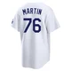 J.D. Martin ＃76 Los Angeles Dodgers Limited Youth White Home Stadium Jersey