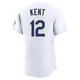Jeff Kent ＃12 Los Angeles Dodgers Authentic Men's Gold White 2026 Collection Jersey