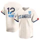 Jeff Kent ＃12 Los Angeles Dodgers Limited Men's Cream 2024 City Connect Jersey