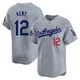 Jeff Kent ＃12 Los Angeles Dodgers Limited Men's Gray Away World Series Champions Jersey