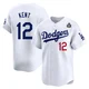 Jeff Kent ＃12 Los Angeles Dodgers Limited Men's White Home 2024 World Series Jersey