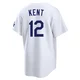 Jeff Kent ＃12 Los Angeles Dodgers Limited Men's White Home Stadium Jersey