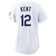 Jeff Kent ＃12 Los Angeles Dodgers Limited Women's Gold White 2026 Collection Stadium Jersey