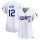 Jeff Kent ＃12 Los Angeles Dodgers Limited Women's White Home Jersey