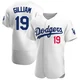 Jim Gilliam ＃19 Los Angeles Dodgers Authentic Men's White Home Jersey
