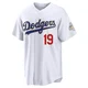 Jim Gilliam ＃19 Los Angeles Dodgers Limited Men's Gold White 2026 Collection Stadium Jersey