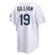 Jim Gilliam ＃19 Los Angeles Dodgers Limited Men's Gold White 2026 Collection Stadium Jersey