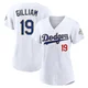 Jim Gilliam ＃19 Los Angeles Dodgers Limited Women's Gold White 2026 Collection Stadium Jersey