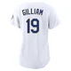 Jim Gilliam ＃19 Los Angeles Dodgers Limited Women's Gold White 2026 Collection Stadium Jersey
