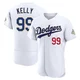 Joe Kelly ＃99 Los Angeles Dodgers Authentic Men's Gold White 2026 Collection Jersey