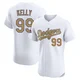 Joe Kelly ＃99 Los Angeles Dodgers Elite Men's Gold White 2025 Collection Jersey
