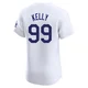 Joe Kelly ＃99 Los Angeles Dodgers Elite Men's White Home 2024 World Series Jersey