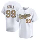 Joe Kelly ＃99 Los Angeles Dodgers Limited Men's Gold White 2025 Collection Jersey