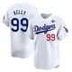 Joe Kelly ＃99 Los Angeles Dodgers Limited Men's White Home 2025 World Series Jersey