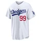 Joe Kelly ＃99 Los Angeles Dodgers Limited Men's White Home Stadium Jersey