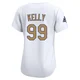 Joe Kelly ＃99 Los Angeles Dodgers Limited Women's Gold White 2025 Collection Jersey
