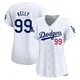 Joe Kelly ＃99 Los Angeles Dodgers Limited Women's White Home 2024 World Series Champions Jersey