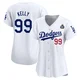 Joe Kelly ＃99 Los Angeles Dodgers Limited Women's White Home 2024 World Series Jersey
