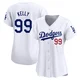 Joe Kelly ＃99 Los Angeles Dodgers Limited Women's White Home Jersey