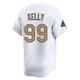 Joe Kelly ＃99 Los Angeles Dodgers Limited Youth Gold White 2025 Collection Jersey