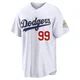 Joe Kelly ＃99 Los Angeles Dodgers Limited Youth Gold White 2026 Collection Stadium Jersey