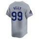 Joe Kelly ＃99 Los Angeles Dodgers Limited Youth Gray Away World Series Champions Jersey