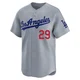 Jonathan Hernandez ＃29 Los Angeles Dodgers Limited Youth Gray Away Jersey