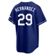Jonathan Hernandez ＃29 Los Angeles Dodgers Limited Youth Royal Alternate Stadium Jersey