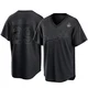 Jonathan Hernandez ＃29 Los Angeles Dodgers Replica Men's Black Pitch Fashion 2024 World Series Jersey
