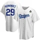 Jonathan Hernandez ＃29 Los Angeles Dodgers Replica Men's White Home 2024 World Series Jersey