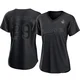 Jonathan Hernandez ＃29 Los Angeles Dodgers Replica Women's Black Pitch Fashion 2024 World Series Jersey