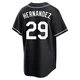 Jonathan Hernandez ＃29 Los Angeles Dodgers Replica Youth Black Fashion Out Jersey