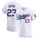 Kirk Gibson ＃23 Los Angeles Dodgers Elite Men's White Home Jersey