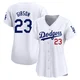 Kirk Gibson ＃23 Los Angeles Dodgers Limited Women's White Home Jersey